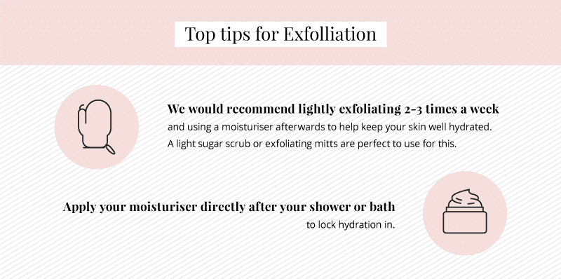 Exfoliating tips for laser hair removal