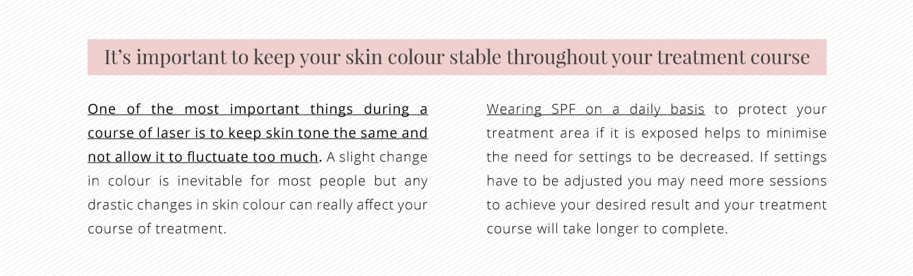 Why it is important to keep your skin tone stable while having laser hair removal 
