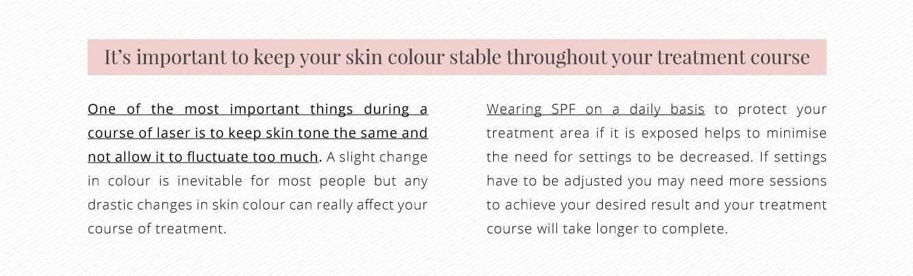 Why it is important to keep your skin tone stable while having laser hair removal